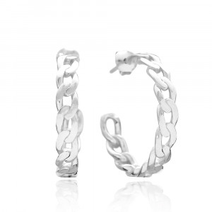Cercei argint Chain Hoop DiAmanti DIA2822-EAR (Argint 925‰ 4,05 g.)